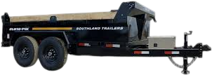 Dump trailer, 6x12ft